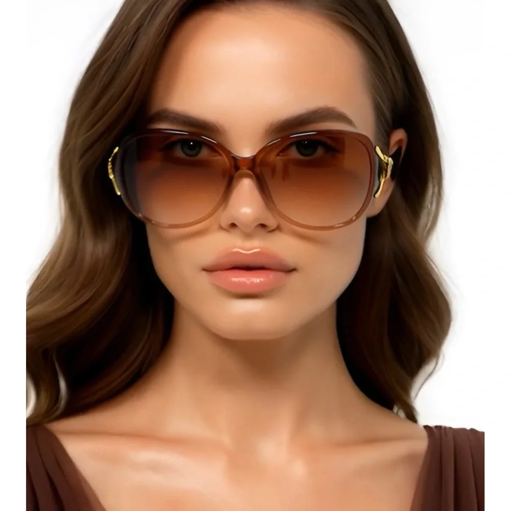 Sunglasses Street Wear Shield Oversized UV400 Protection Music Party WOMEN LADYS